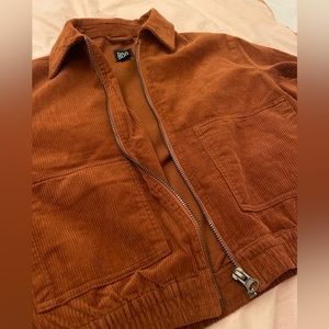 BDG cropped brown corduroy jacket